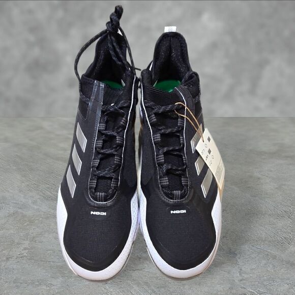 Men's Adidas Icon 7 Boost Metal Baseball Cleat Black/White SZ 12.5 NEW FY4178 - Picture 6 of 9